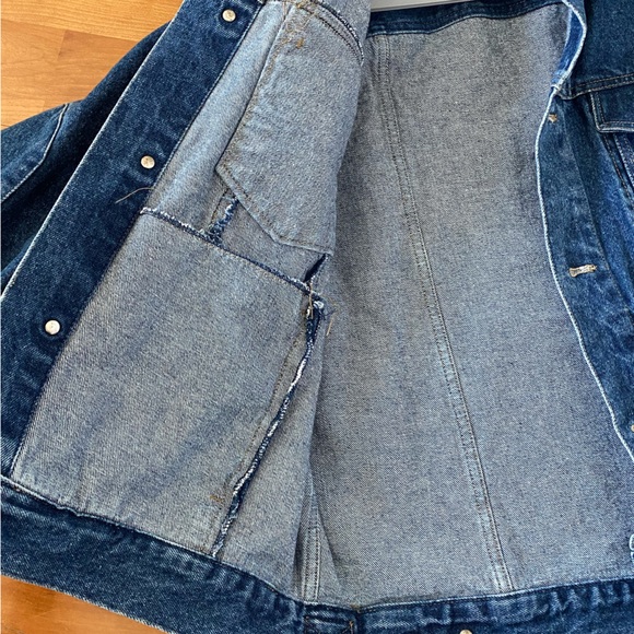 Men’s Calvin Klein Blue Denim Jacket - Picture 3 of 9